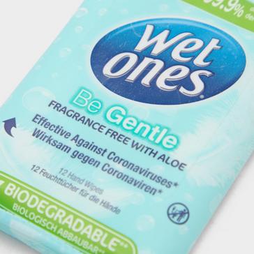 Blue Albert harrison Wet Ones Be Gentle Antibacterial Wipes 12 Pack