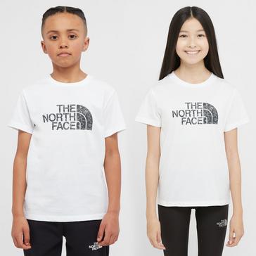 White The North Face Kids' Easy Tee