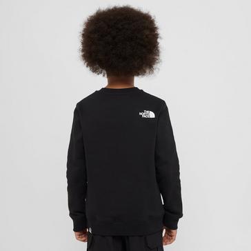 Black The North Face Kids’ Redbox Crew Sweatshirt