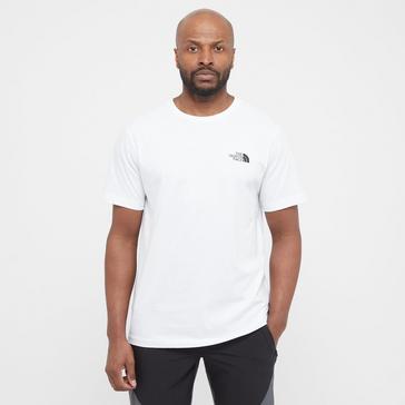 White The North Face Men's Classic T-Shirt