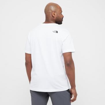 White The North Face Men's Classic T-Shirt