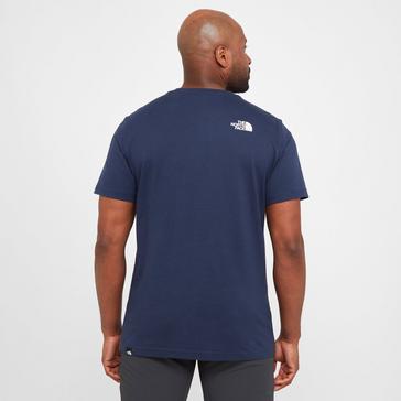 Navy The North Face Men’s Biner Graphic 4 Tee