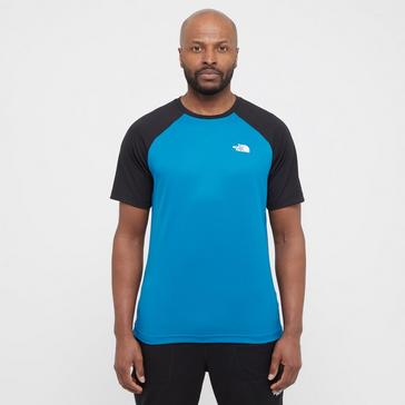 Blue The North Face Men's Tanken Raglan T-Shirt