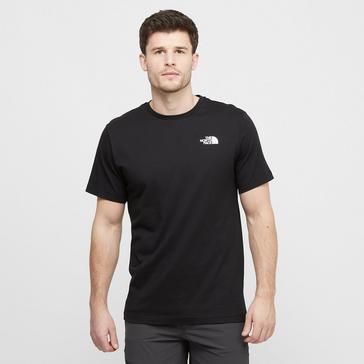 Black The North Face Men's Redbox Short Sleeve T-Shirt