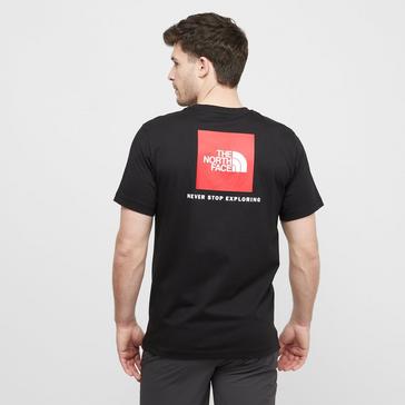 Black The North Face Men's Redbox Short Sleeve T-Shirt