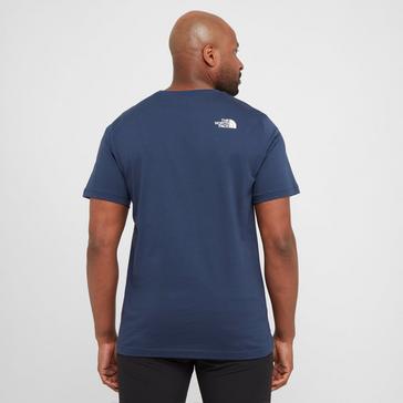 Navy The North Face Men's Easy Short-Sleeve T-shirt