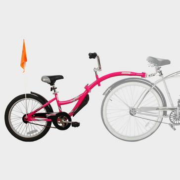 Pink Wee Ride Co-Pilot Tagalong Child Carrier