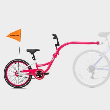 Pink Wee Ride Kazam Link Tagalong Child Carrier