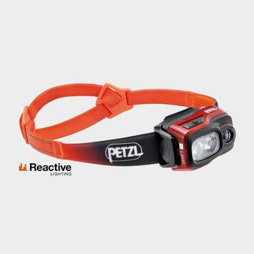 Orange Petzl Swift RL Headlamp