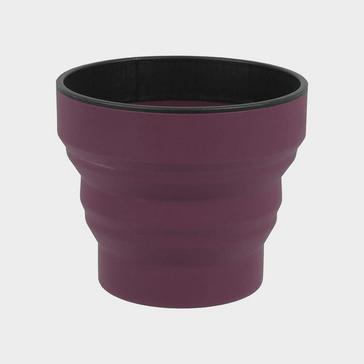 Purple LIFEVENTURE Ellipse Collapsible Cup