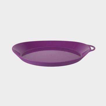 Purple LIFEVENTURE Ellipse Plastic Camping Plate