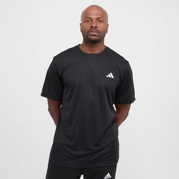 Black adidas Men's Train Essentials Training Tee