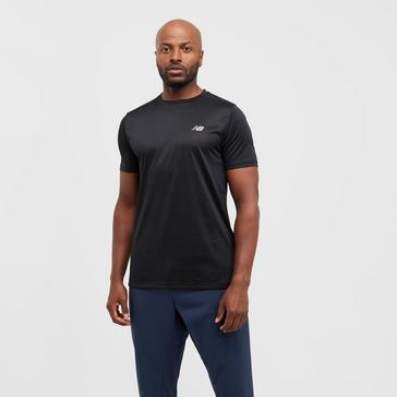 Black New Balance Men's Sport Essentials Run T-Shirt