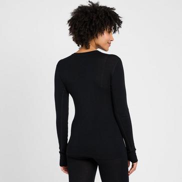 Black OEX Women’s Kelso Merino Long Sleeve Baselayer Top