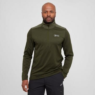 Green North Ridge Men’s Fast Half Zip Fleece