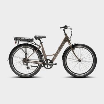 Brown Compass Flow Hybrid E-Bike