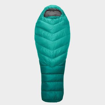 Green Rab Women's Alpine 600 Down Sleeping Bag