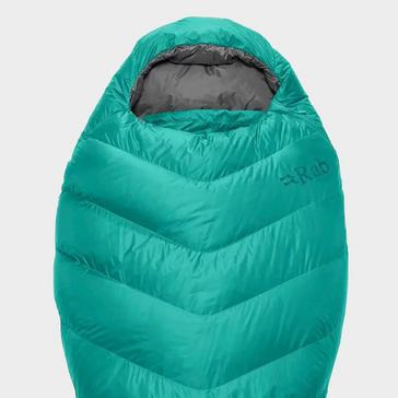 Green Rab Women's Alpine 600 Down Sleeping Bag