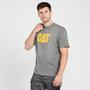 Grey CAT Trademark Short Sleeve Tee