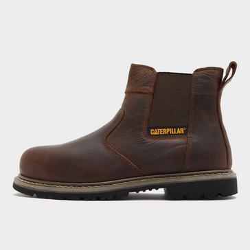Brown CAT Powerplant Dealer Safety Boot SB