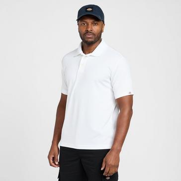 White Dickies Everyday Polo Shirt