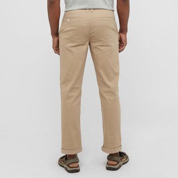 Beige One Earth Men’s Chino Trousers