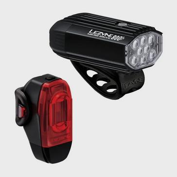 Black Lezyne Micro Drive 800XL and KTV Drive Pair