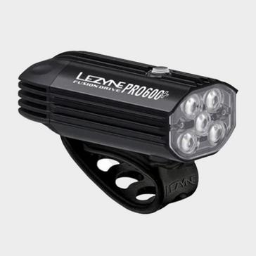 Black Lezyne Fusion Drive Pro 600XL Front Bike Light