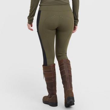 Khaki Royal Scot Women's Amelia Full Seat Riding Tights