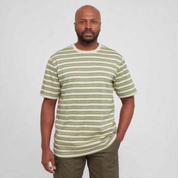 Khaki One Earth Men’s Bude Stripe T-Shirt