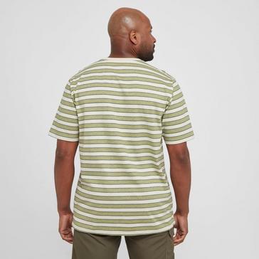 Khaki One Earth Men’s Bude Stripe T-Shirt