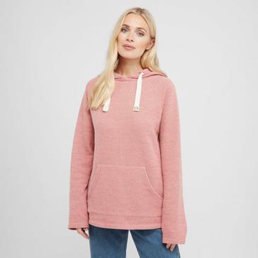 Red One Earth Women’s Loopback Hoodie