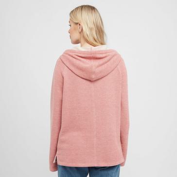 Red One Earth Women’s Loopback Hoodie