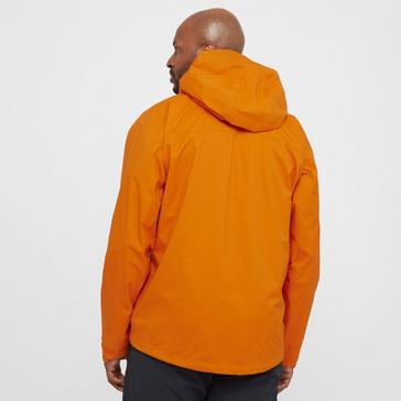 Orange Rab Men’s Firewall Light Waterproof Jacket