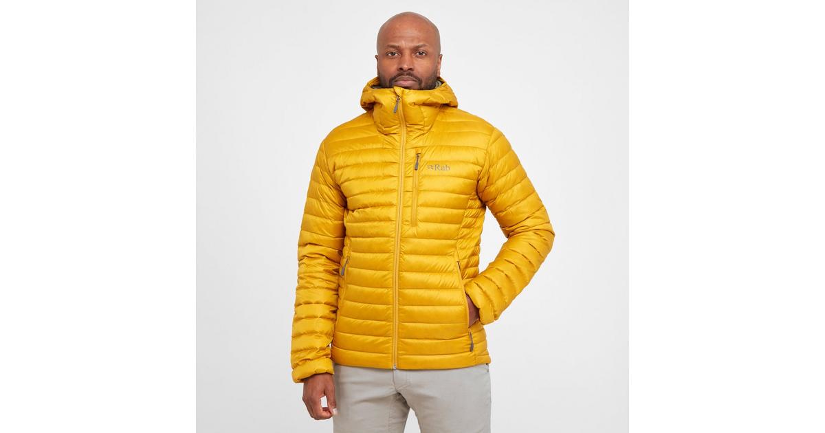 Rab microlight sale alpine jacket yellow