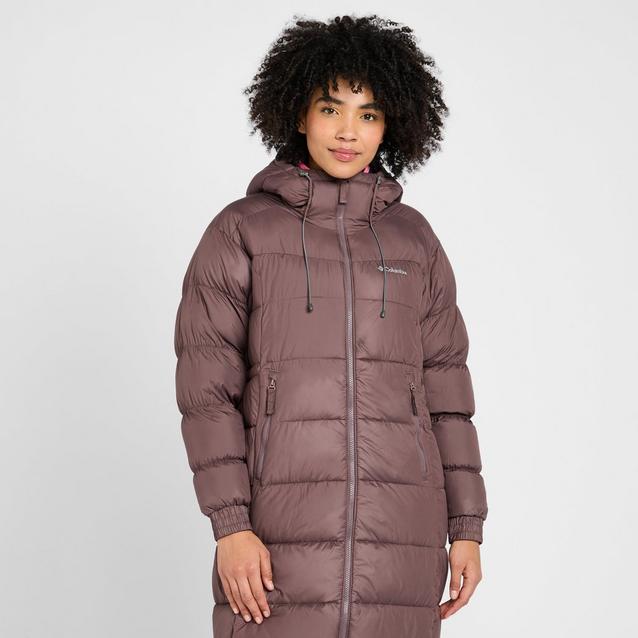 Columbia long on sale coat with hood