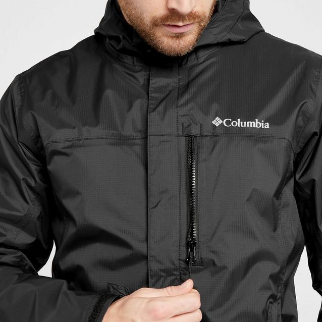 Columbia Men s Pouring Adventure II Waterproof Jacket Blacks