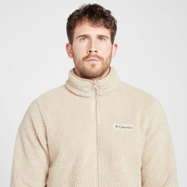 Columbia Men's Rugged Ridge FullZip Sherpa Fleece Blacks