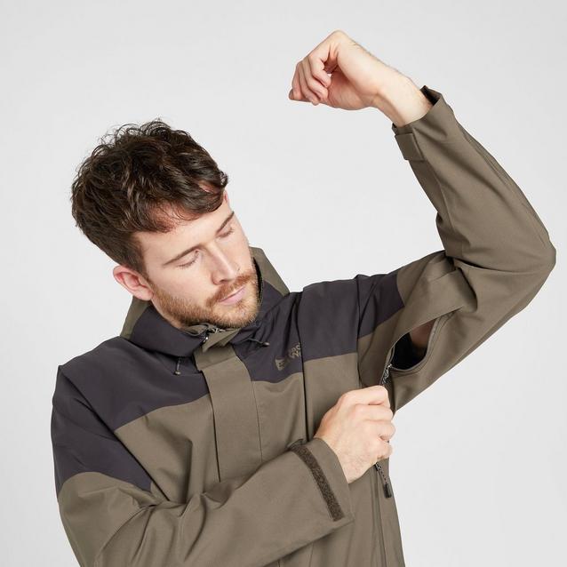 Jack Wolfskin Men's Kammweg 2L Waterproof Jacket Blacks