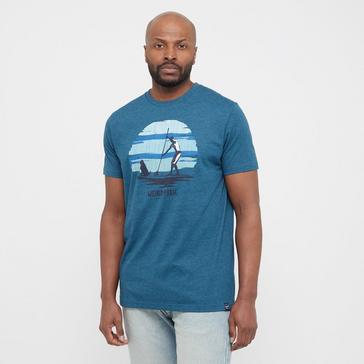 Blue Weird Fish Men’s What Sup Eco Graphic T-Shirt