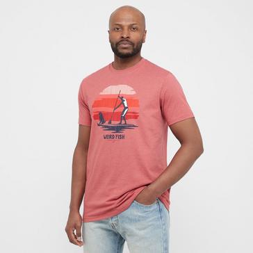 Red Weird Fish Men’s What Sup Eco Graphic T-Shirt