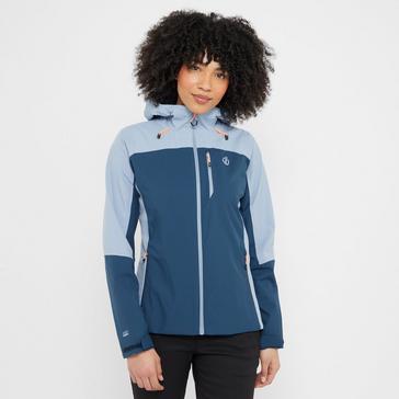 Blue Dare 2B Women's Torrek Waterproof Jacket