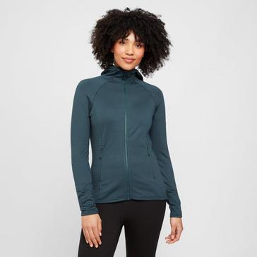 Green Montane Women’s Protium Hooded Fleece Jacket