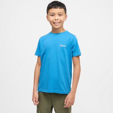 Blue Brasher Kids’ Mountain Graphic T-Shirt