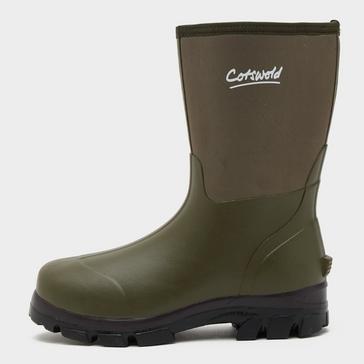 Green COTSWOLD Men’s Kensington Neoprene Wellington Boots