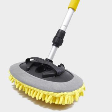 Yellow HI-GEAR Microfibre Extendable Wash Brush