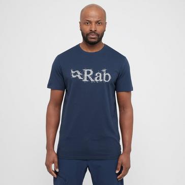 Navy Rab Men’s Stance Sketch Short Sleeve T-Shirt