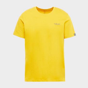 Orange Rab Men's Stance Mountain T-Shirt