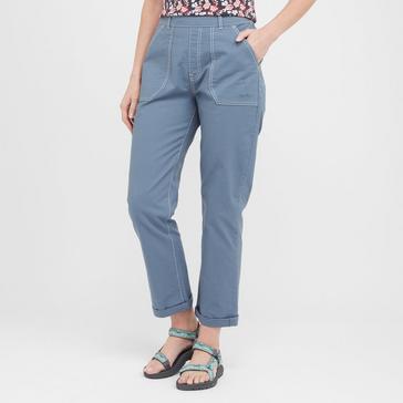 Blue Weird Fish Women’s Malorri Organic Cotton Trousers