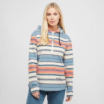 Multi Weird Fish Women’s Lana Stripe Fleece